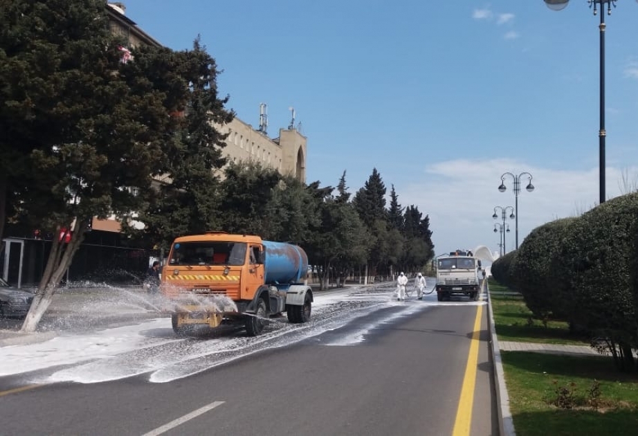 Sumqayıtda dezinfeksiya tədbirləri daha da gücləndirilib