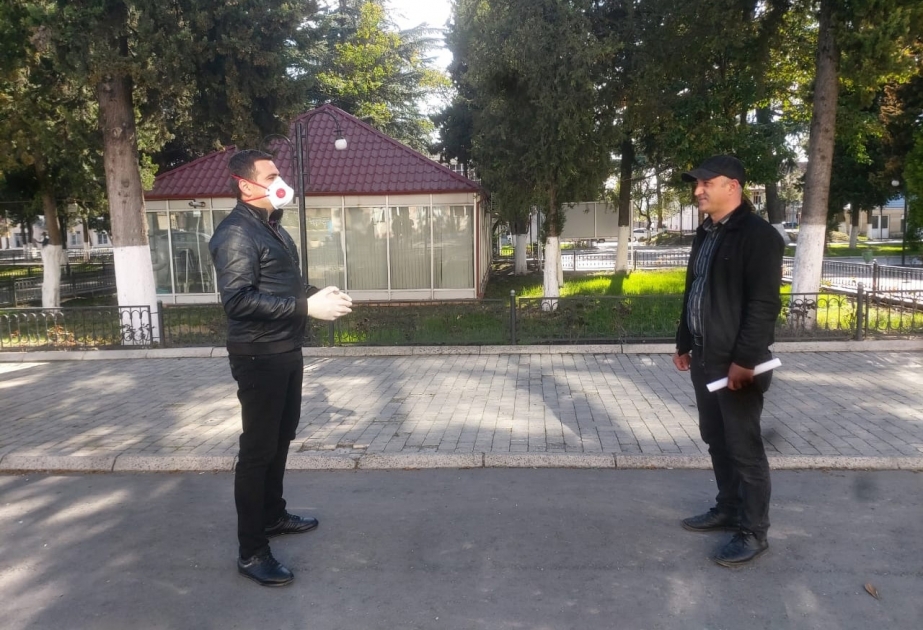 Zaqatalada karantin rejiminin tələblərinin icrasına nəzarət məqsədilə 58 mobil qrup yaradılıb