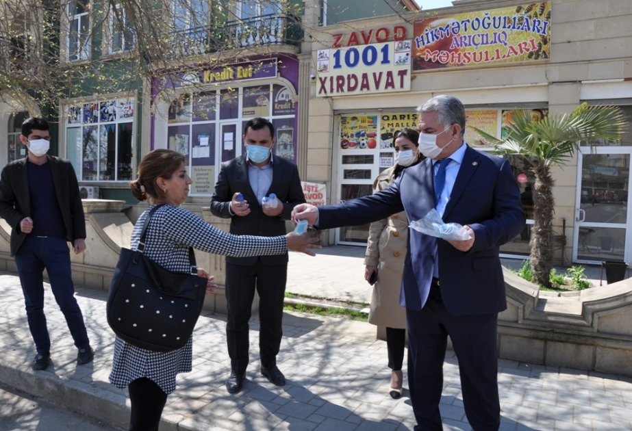Biləsuvarda koronavirusla mübarizə məqsədilə əhalinin maarifləndirilməsi davam etdirilir