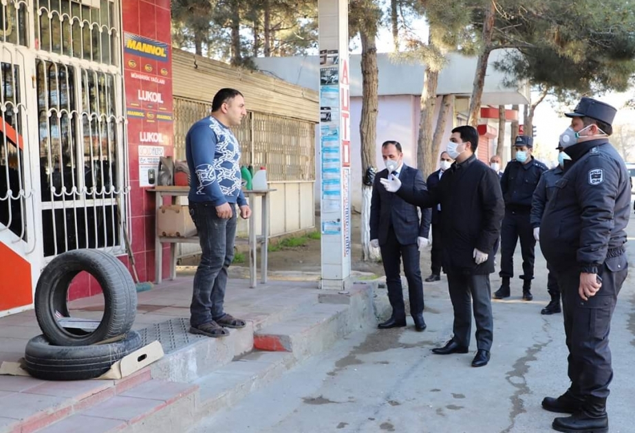 Neftçalada koronavirus pandemiyasının qarşısının alınması məqsədilə maarifləndirmə işləri davam etdirilir