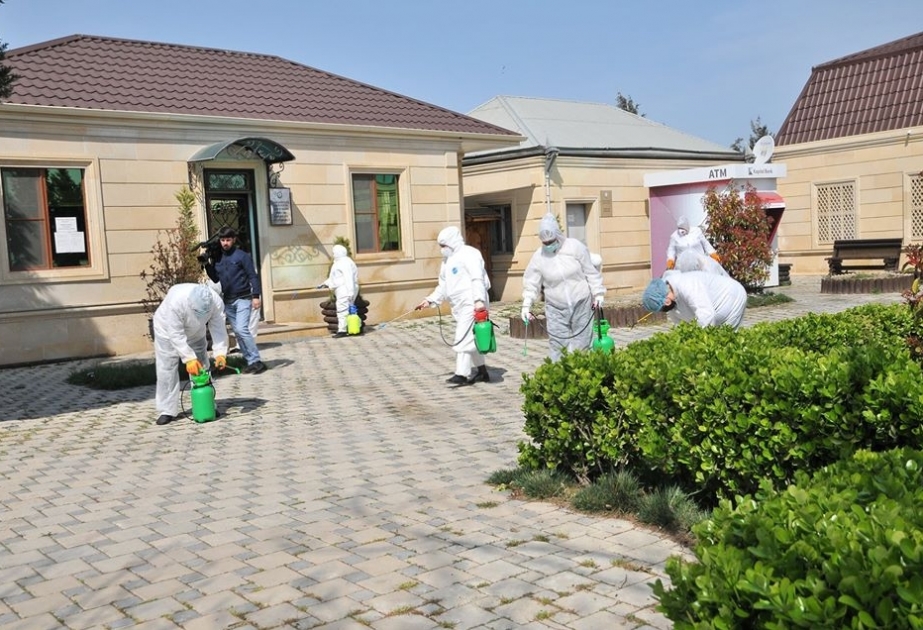 Abşeronda koronavirus pandemiyası ilə bağlı maarifləndirmə və dezinfeksiya işləri gücləndirilib