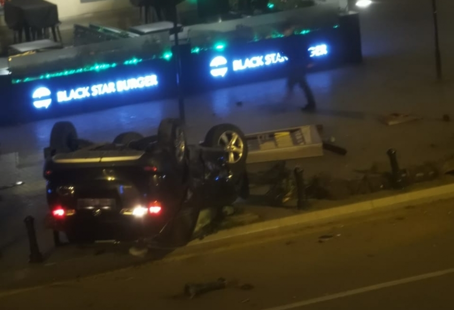 Paytaxtın Nəsimi rayonunda yol-nəqliyyat hadisəsi baş verib