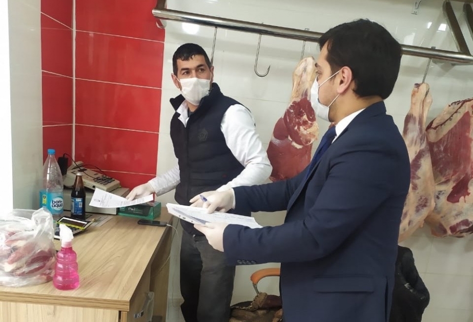 Paytaxtda fəaliyyət göstərən heyvan kəsimi və satışı məntəqələrində monitorinqlər davam etdirilir