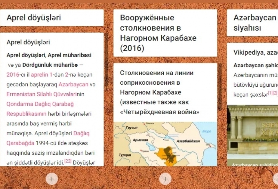 Азербайджанская и Оренбургская библиотеки реализовали проект, посвященный Апрельским боям в Карабахе