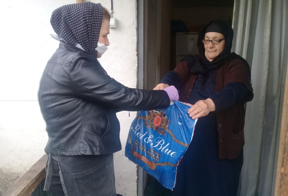 Karantin rejimi ilə əlaqədar Balakəndə ehtiyacı olan şəxslərə sosial xidmətlər göstərilir