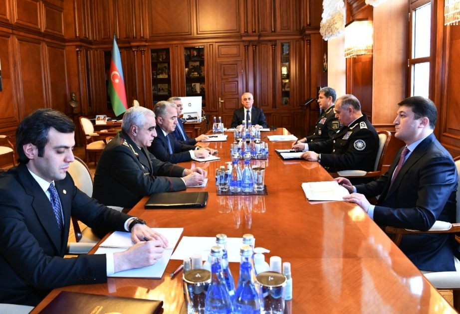 Nazirlər Kabineti yanında Operativ Qərargahın iclası keçirilib