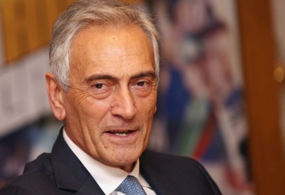Italiens Verbandspräsident Gabriele Gravina ist guter Hoffnung