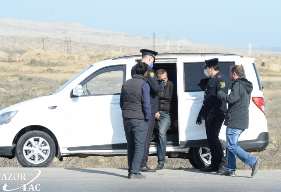 Yol polisi: Karantin rejimini pozan 10 nəfər həbs olunub, 3566 nəfər cərimələnib
