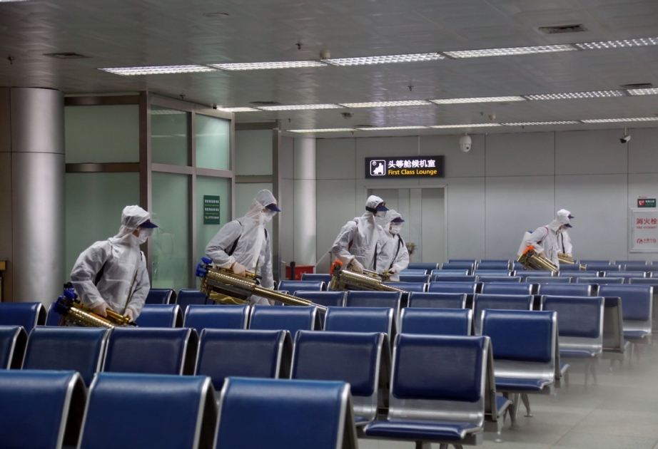 Uxan aeroportu yenidən istifadə üçün hazırlıq vəziyyətinə gətirilir VİDEO