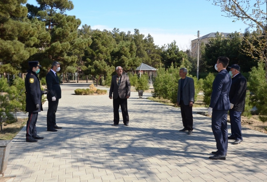 Naftalanda xüsusi karantin rejimi ilə əlaqədar profilaktik tədbirlər davam etdirilir