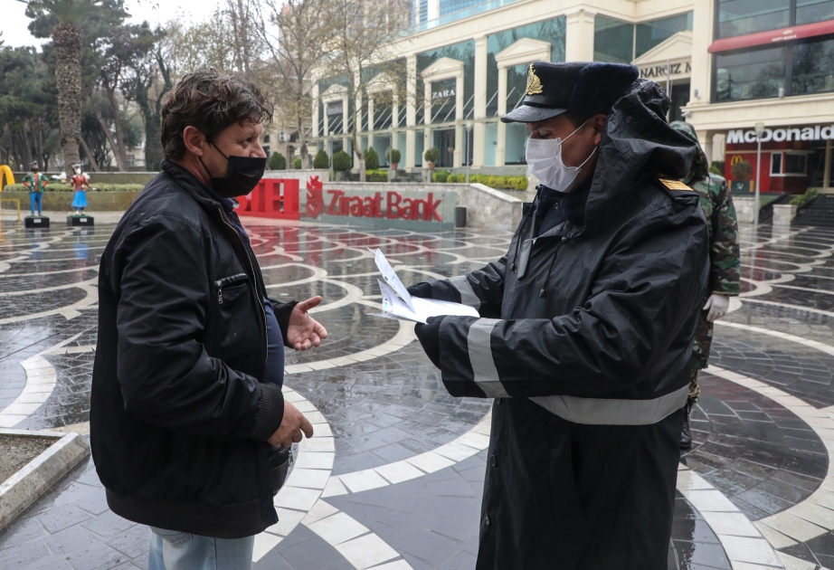 Paytaxtda xüsusi karantin rejimi qaydalarının təmin olunmasına uyğun tədbirlər davam etdirilir