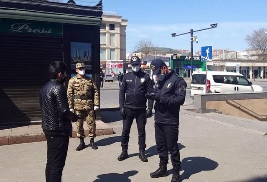 İmişlidə karantin rejimini pozan 20 nəfər və 2 iaşə obyekti cərimələnib