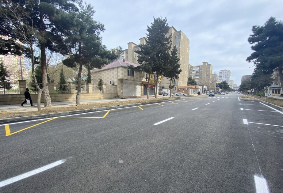 Paytaxtın Məzahir Rüstəmov küçəsində yol hərəkətinin təhlükəsizliyi ilə bağlı tədbirlər görülüb