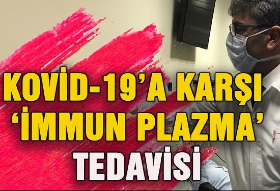 Türkiyədə COVID-19 xəstələrinin müalicəsində “immun plazma” üsulunun tətbiqinə başlanılıb