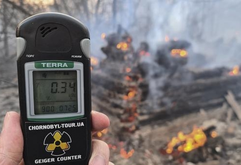 Площадь пожара в Чернобыле увеличилась в 3 раза