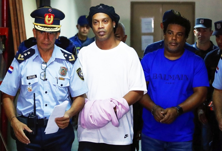 Fußballstar Ronaldinho in Haft in Paraguay