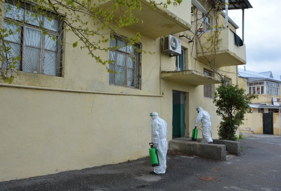 Tərtər: koronavirus pandemiyasına qarşı dezinfeksiya işləri qrafik üzrə aparılır