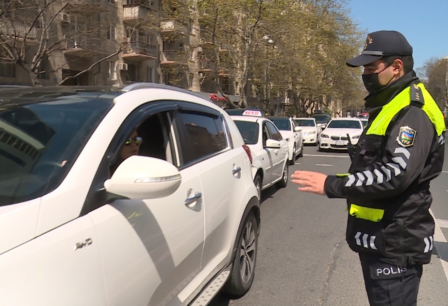 Xüsusi karantin rejimi ilə əlaqədar avtomobil yollarında nəzarət daha da gücləndirilib