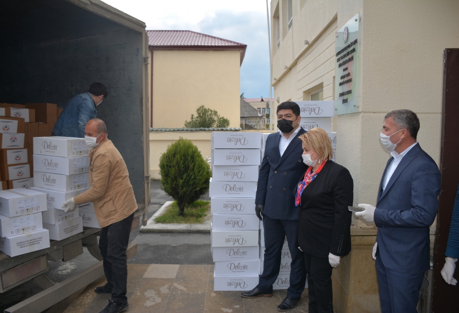 “Əlillərə və Aztəminatlı Ailələrə İctimai Dəstək” Fondu Zaqatalada 500 ailəyə ərzaq yardımı edib