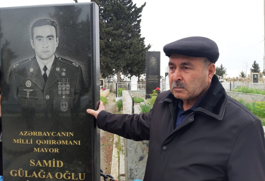 Aprel döyüşlərində şəhid olan Milli Qəhrəman Samid İmanovun şəhadətindən 4 il ötür FOTO