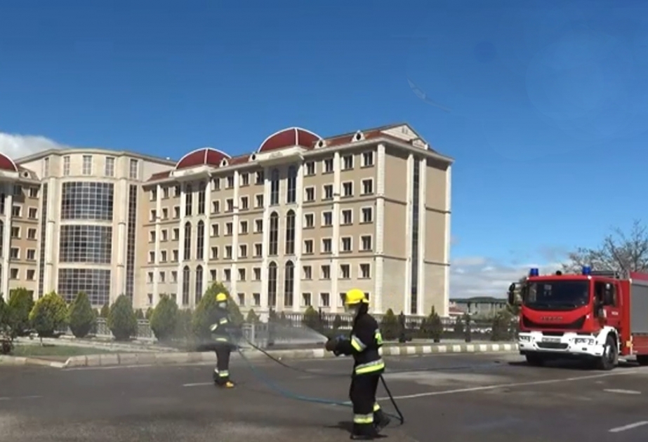 Naxçıvan şəhərində aparılan dezinfeksiya və tibbi profilaktik tədbirlər davam etdirilir