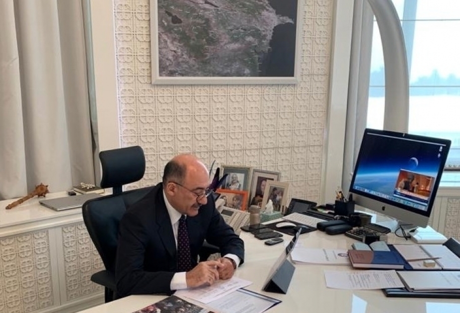 Ministro de Cultura de Azerbaiyán realizó una recepción en video de los ciudadanos