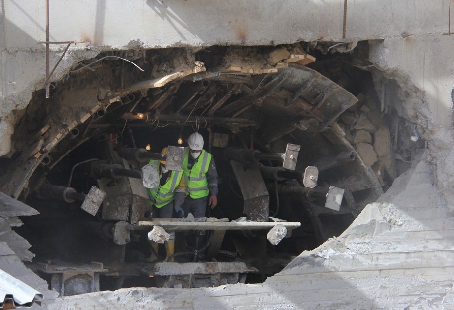 “Bakı Metropoliteni”: “Xocasən” deposuna aparan tunellərdə qazıntı işləri tamamlanıb