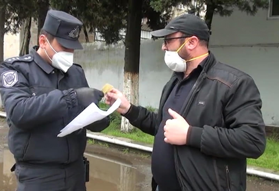 Lənkəranda karantin qaydalarını pozduğu üçün 233 şəxs cərimələnib