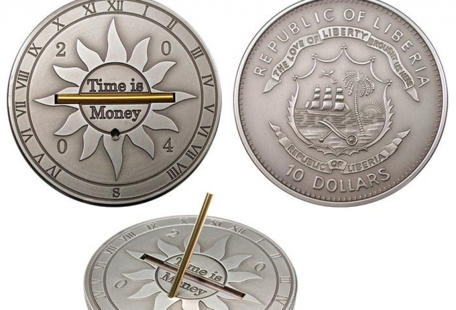 Монета время деньги. Монета солнечные часы Либерия. Монета трансформер. Монета с солнечными часами. Монета со складными солнечными часами.