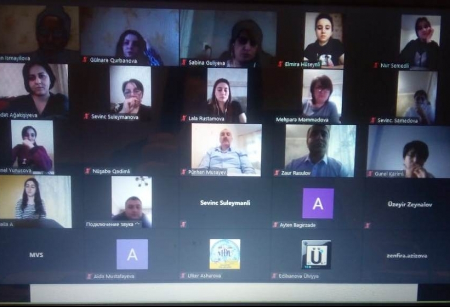 Mingəçevir Dövlət Universitetində "Elm Günü”nə həsr edilmiş virtual elmi konfrans keçirilib