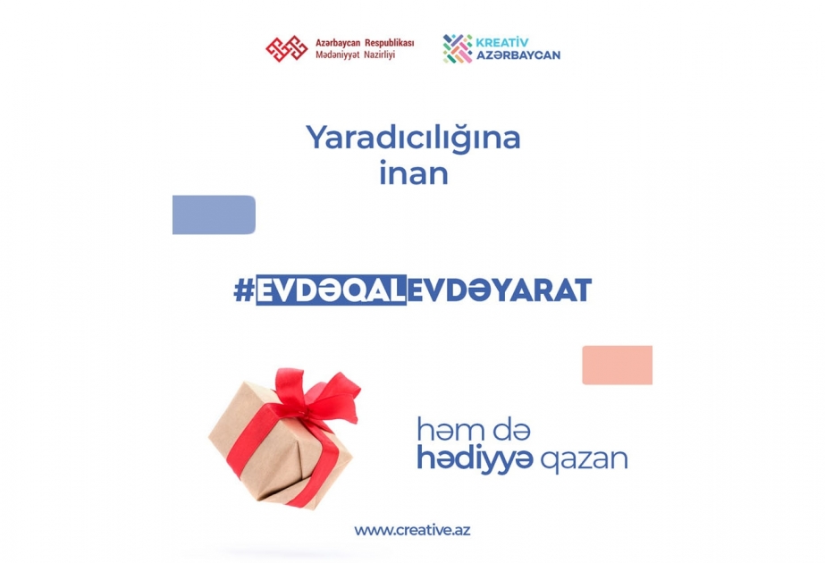 İqtisadiyyat Nazirliyi də “Evdə qal, evdə yarat” təşəbbüsünə qoşulur