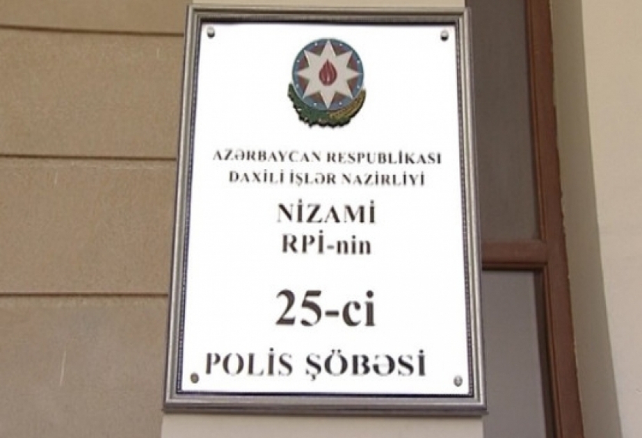 Orta məktəblərdən oğurluq etməkdə şübhəli bilinən şəxs yaxalanıb