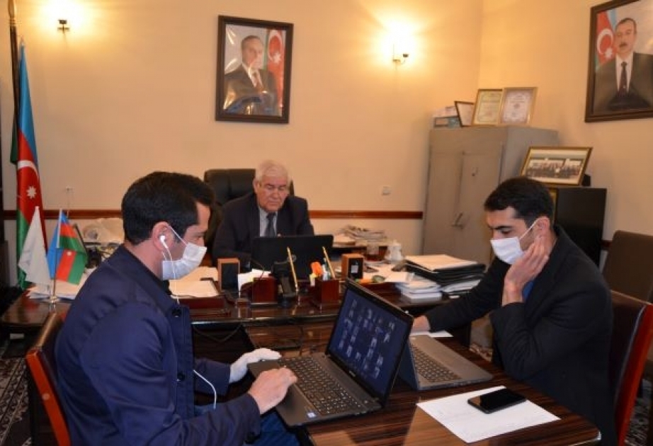 Ağcabədi Regional Mədəniyyət İdarəsini əhatə edən müəssisələrin rəhbərləri ilə videokonfrans keçirilib