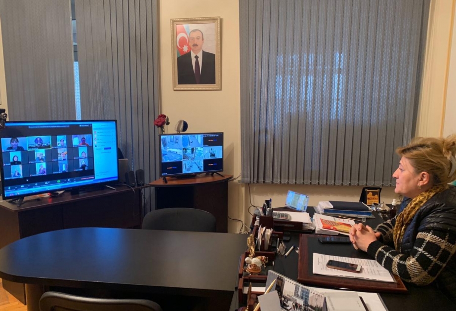 Şəki Regional Mədəniyyət İdarəsinin onlayn videokonfransı keçirilib
