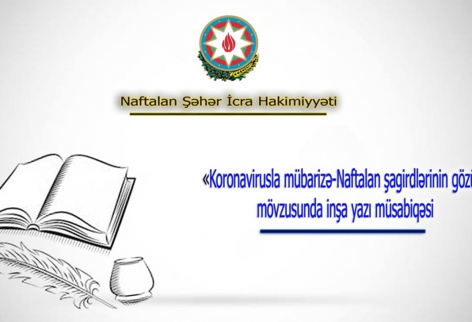 Koronavirusla mübarizə - Naftalan şagirdlərinin gözü ilə