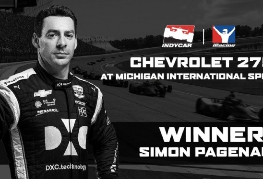 IndyCar: Пажено выиграл виртуальную гонку в Мичигане