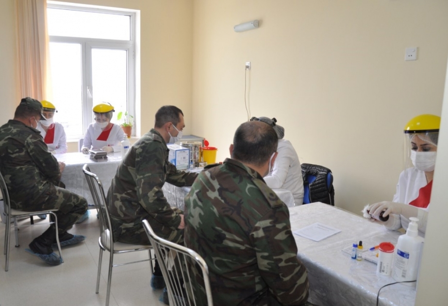 Fövqəladə Hallar Nazirliyində qanvermə aksiyası keçirilib VİDEO