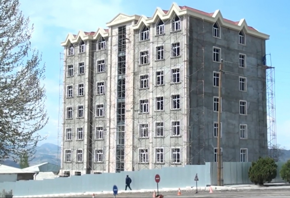 Ordubad rayonunda kompleks quruculuq işləri görülür