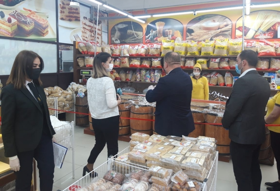 Ərzaq satışı məntəqələrində xüsusi karantin rejimi ilə əlaqədar monitorinqlər davam etdirilir