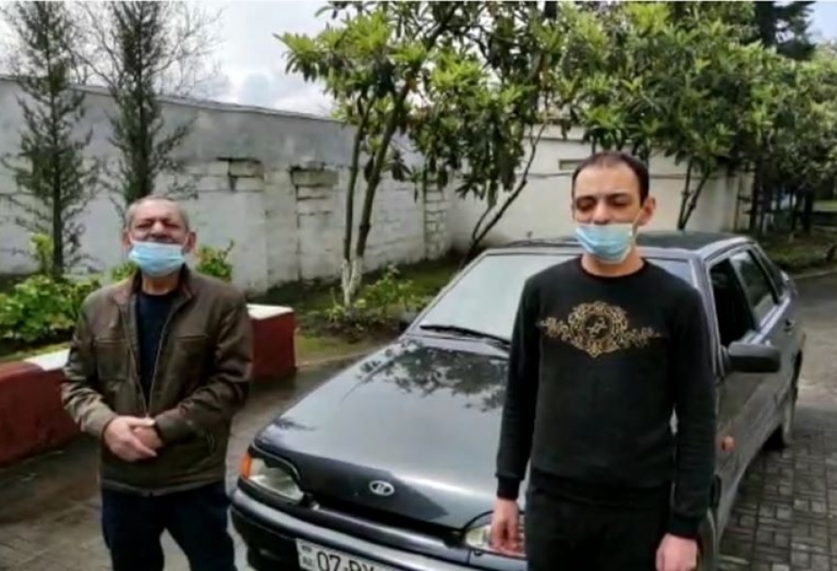 Astarada sərxoş halda karantin qaydalarını pozan sürücü və oğlu saxlanılıb