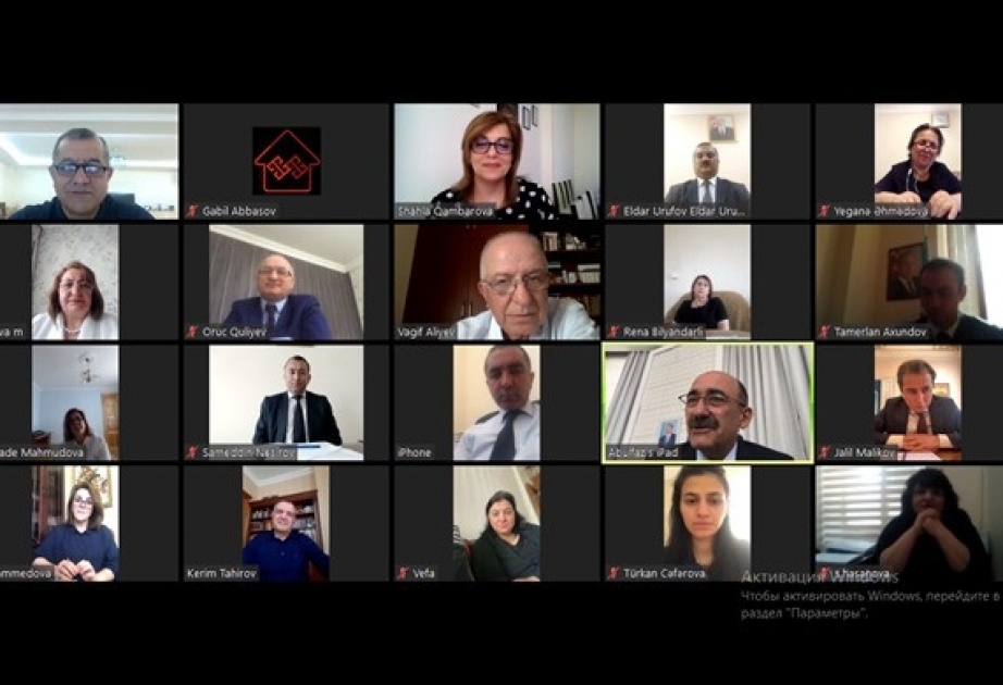 Kitabxanaların fəaliyyətinə həsr olunmuş videokonfrans keçirilib