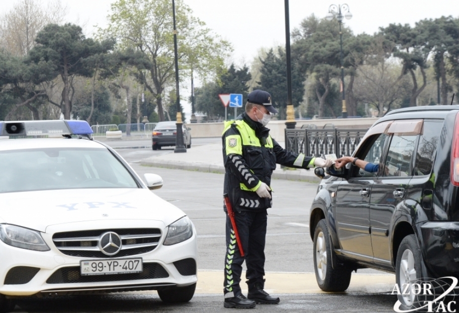 Respublikanın avtomobil yollarında xüsusi karantin rejimini pozanların sayı açıqlanıb