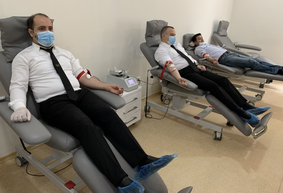 Dövlət Dəniz Agentliyi də qanvermə aksiyasına qoşulub