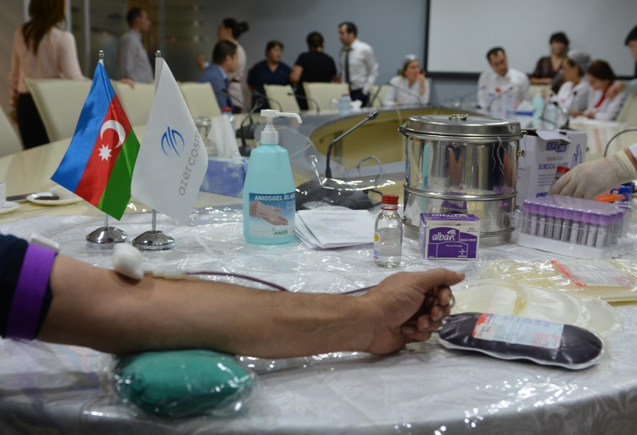 “Azərkosmos” qanvermə aksiyasına qoşulub