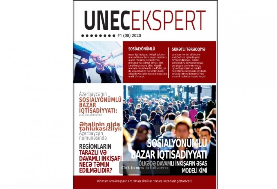 UNEC Expert journal: The latest developments in the socially oriented market economy