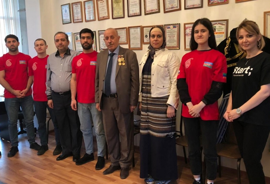Soydaşlarımız tərəfindən Mahaçqalada 20 aztəminatlı ailəyə ərzaq yardımı edilib