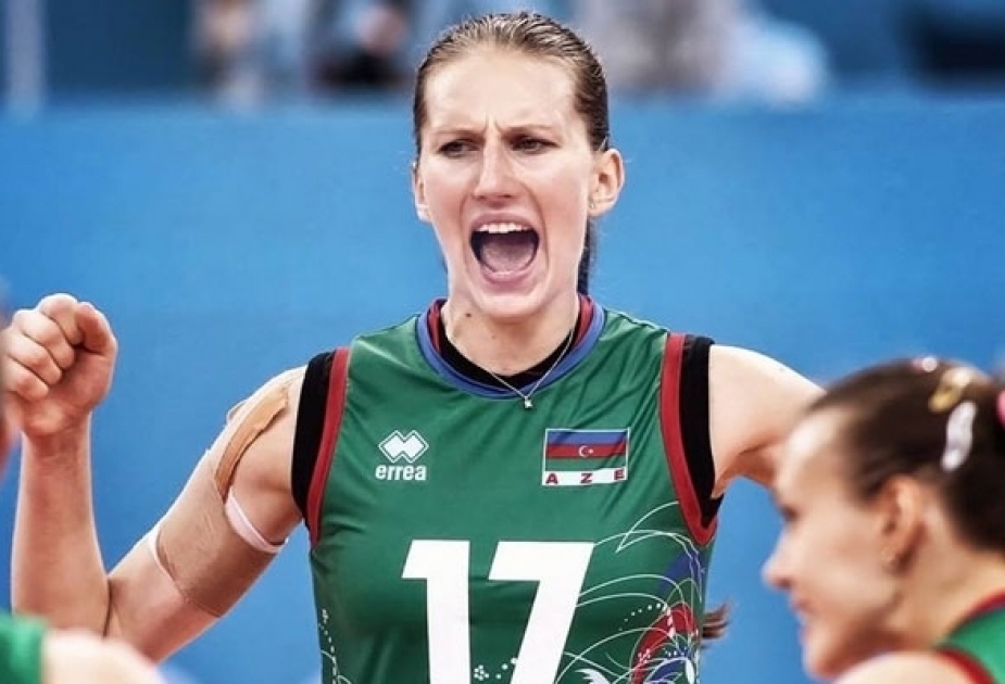 Aserbaidschans Volleyball-Spielerin wird ein weiteres Jahr für Brasilien spielen