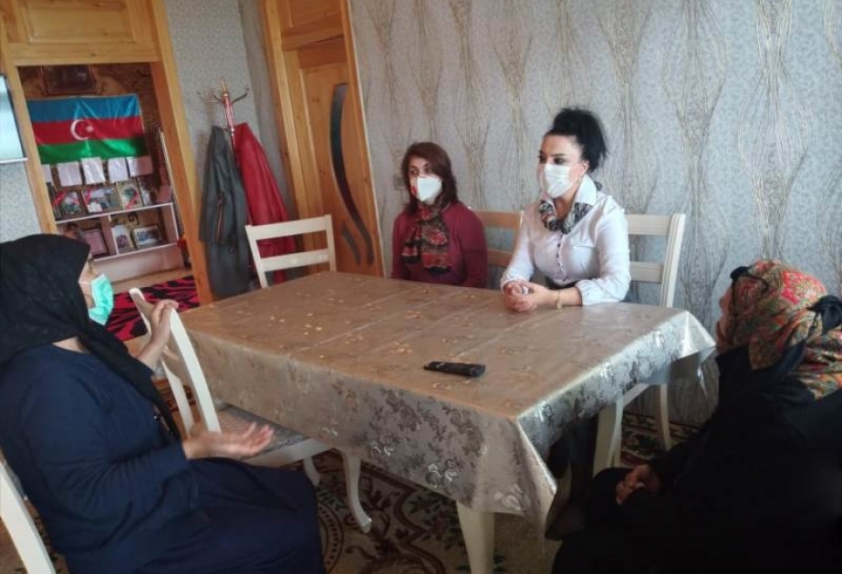 Masallıda şəhid və aztəminatlı ailələrə ərzaq yardımı göstərilib