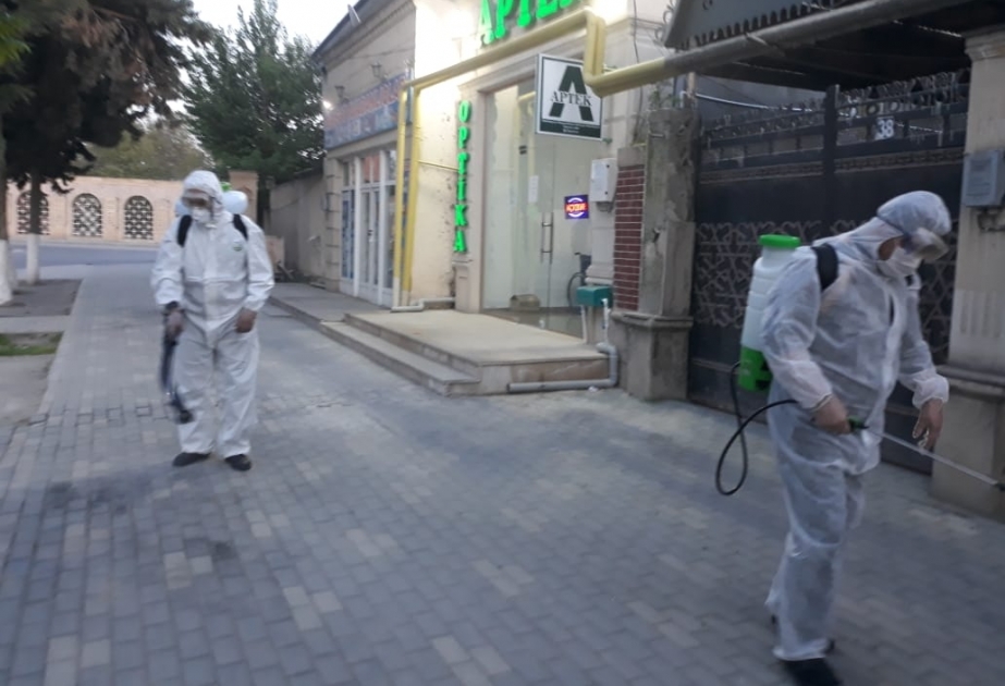 Kürdəmirdə koronavirus pandemiyasına qarşı təxirəsalınmaz tədbirlər davam etdirilir