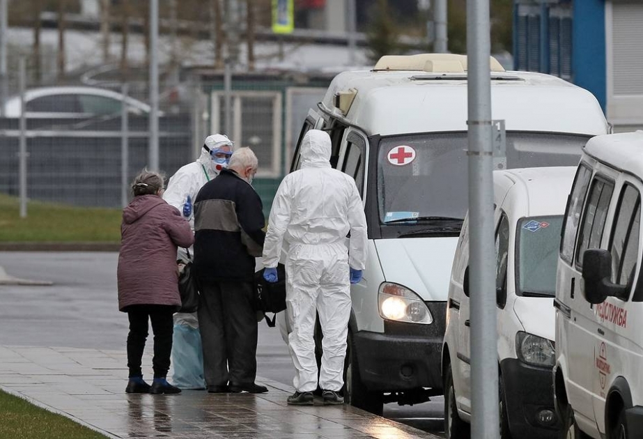 Rusiyada gün ərzində 3448 nəfərdə koronavirus infeksiyası aşkar edilib